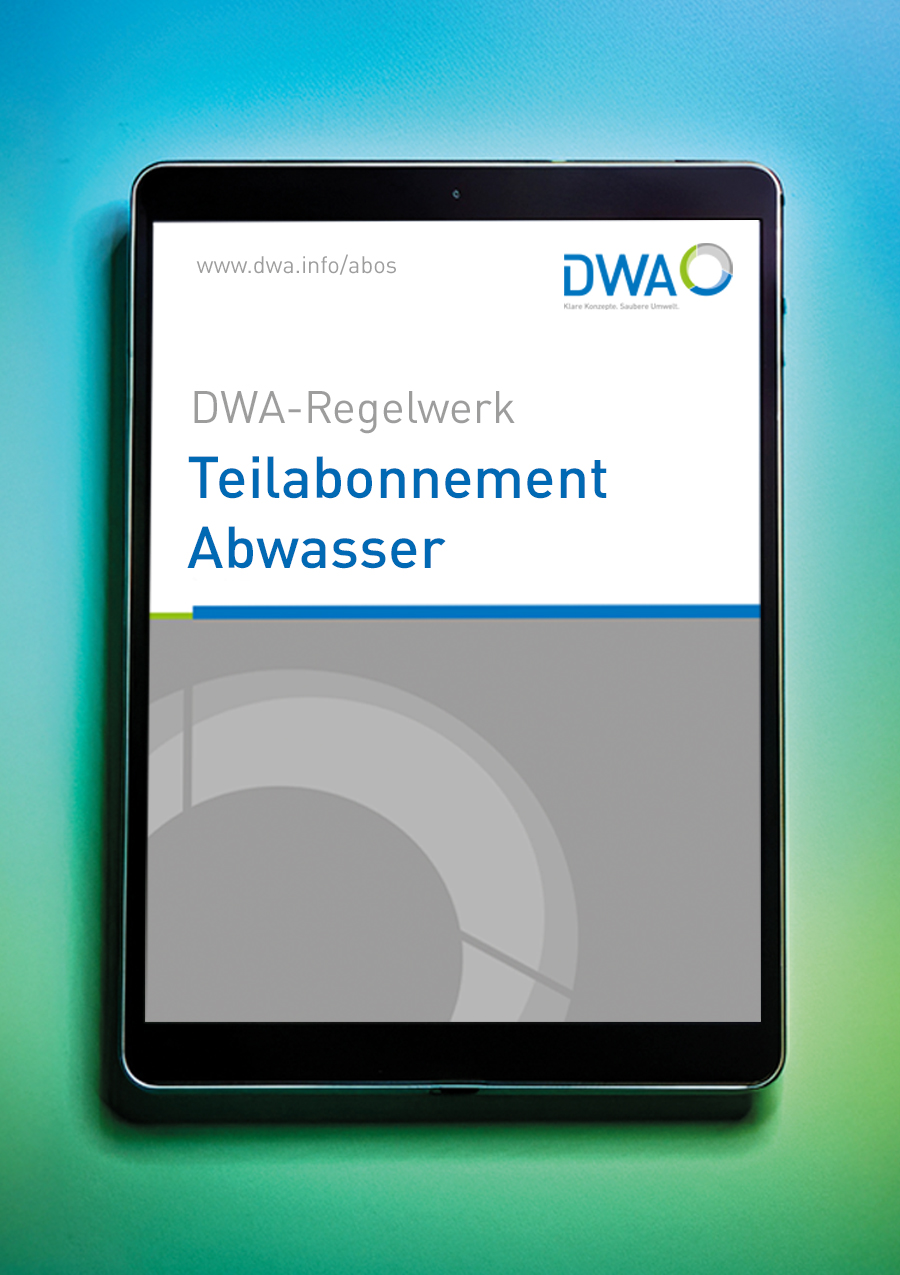 Abonnement DWA-Regelwerk,Teilversion Abwasser
