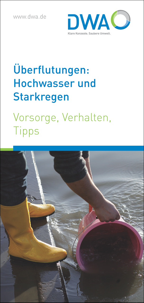 Flyer Hochwasser und Starkregen