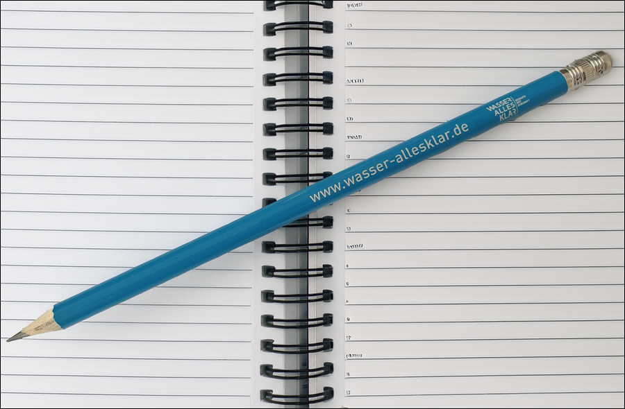 Nachwuchskräfteinitiative - Wasser alles klar! Bleistift hellblau  (100 Bleistifte pro Verkaufseinheit) Nachwuchskräfteinitiative - Wasser alles klar! Bleistift hellblau  (100 Bleistifte pro Verkaufseinheit)