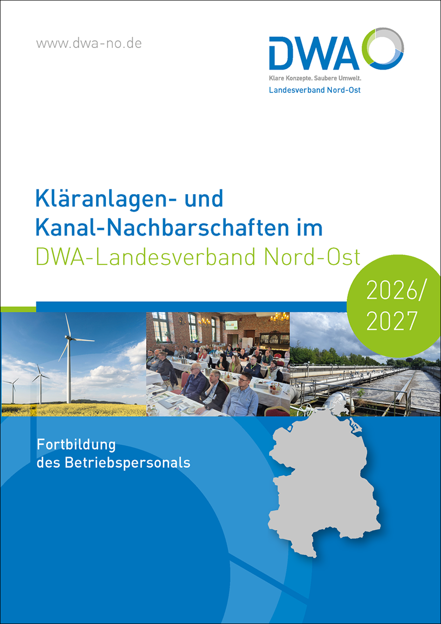 Kläranlagen- und Kanal-Nachbarschaften im DWA-Landesverband Nord-Ost - Ausgabe 2026/2027