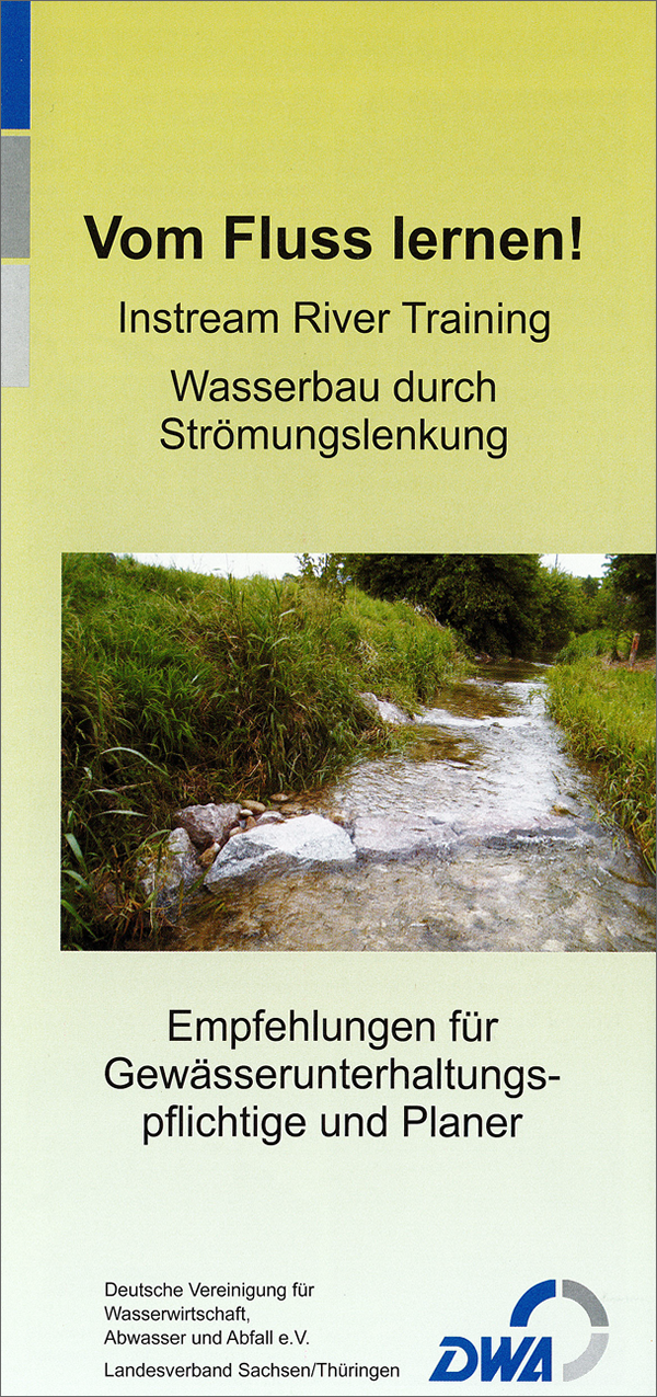 Themenfaltblatt "Vom Fluss lernen" - Themenfaltblatt "Vom Fluss lernen" -