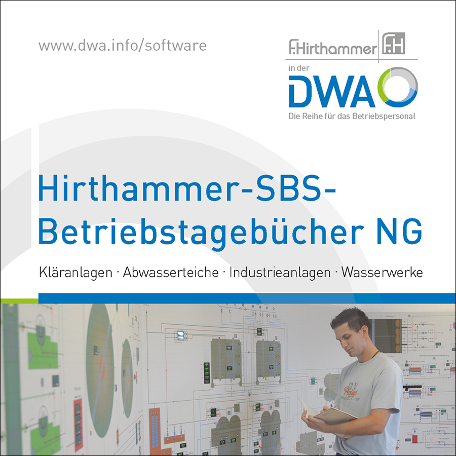Software Hirthammer SBS Betriebstagebuch für Wasserwerke NG - Profiversion
