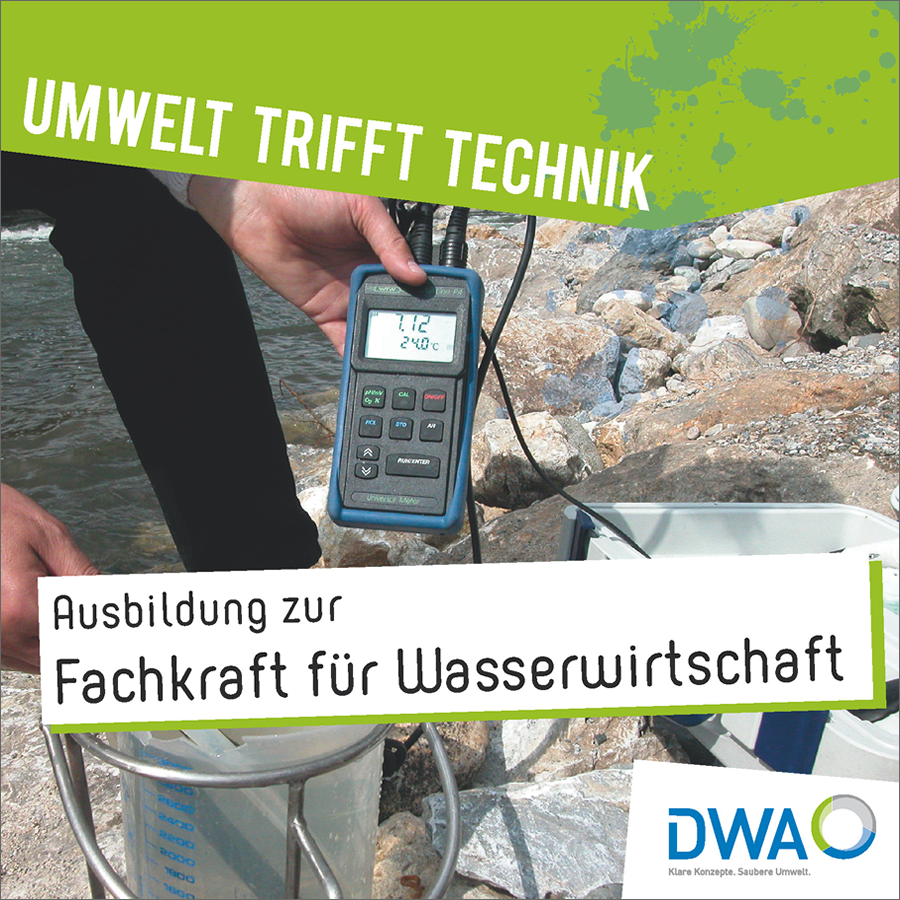 Flyer Ausbildung Wasserwirtschaft