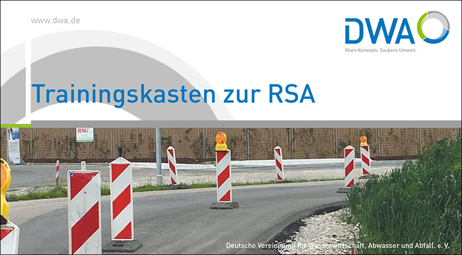 Trainingskasten Straßensicherung RSA 21 - Kunststoffkoffer mit 226 Magneten wie Barken, Pylone, Schilder, Auto