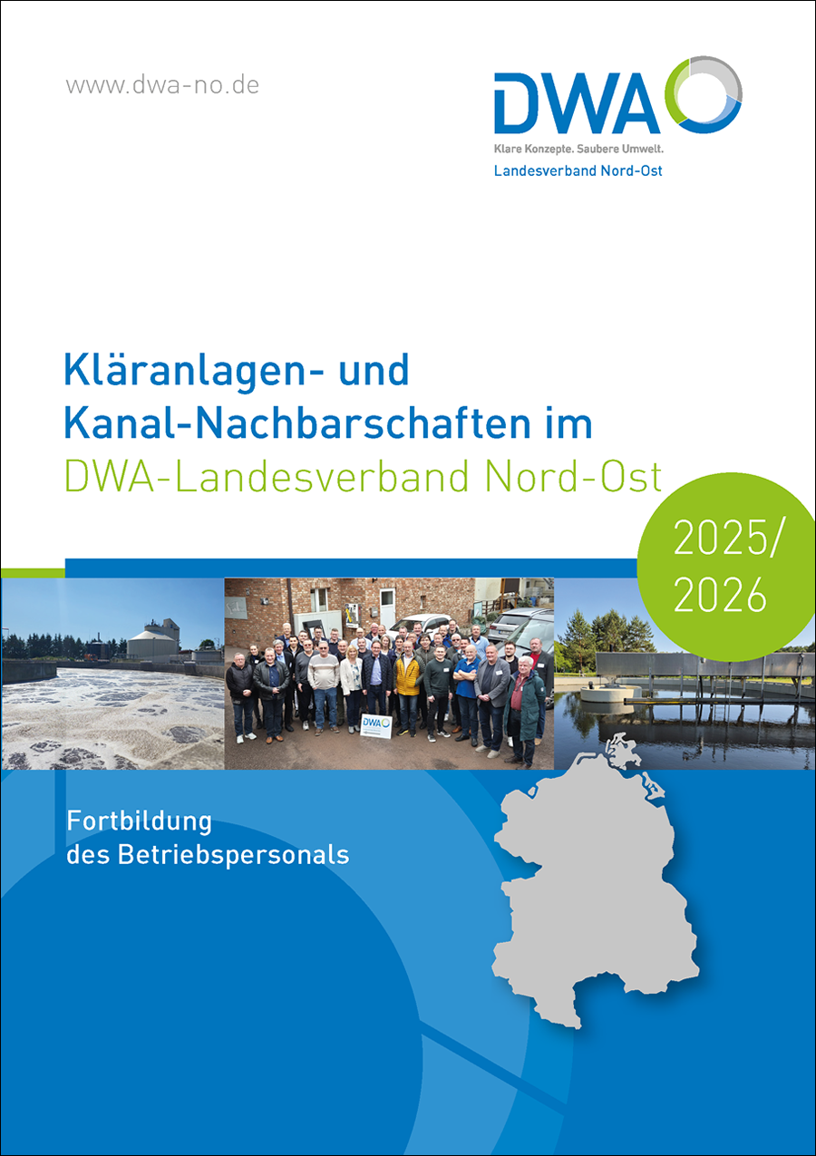 Kläranlagen- und Kanal-Nachbarschaften im DWA-Landesverband Nord-Ost - Ausgabe 2025/2026