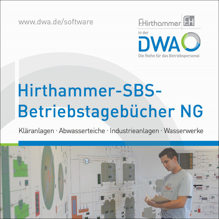 Software Hirthammer SBS Betriebstagebuch für Kläranlagen NG - Standardversion