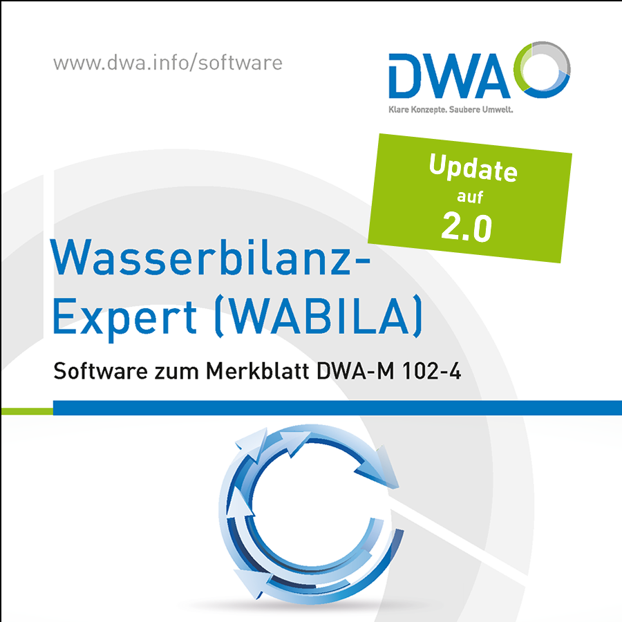 Wasserbilanz-Expert, Update von der Version 1.0 auf die Version Version 2.0