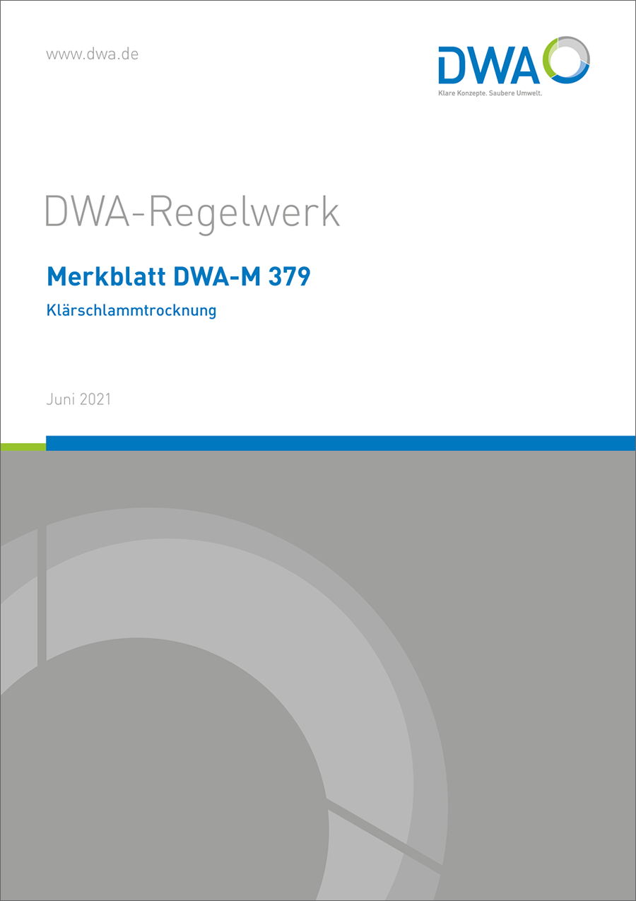 DWA-M 379 - Klärschlammtrocknung - Juni 2021
