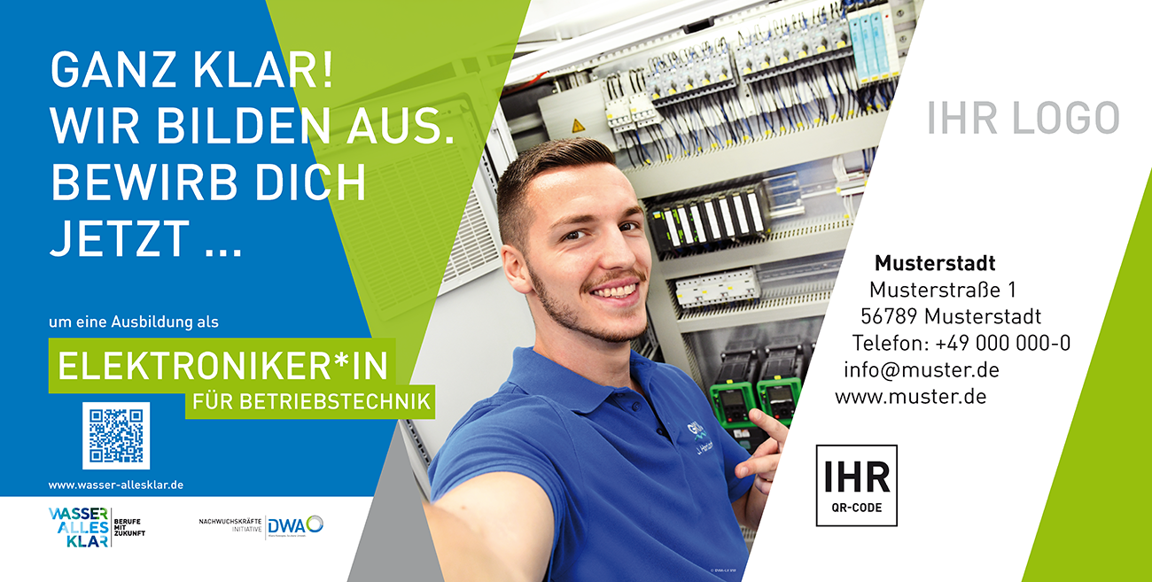 Wasser alles klar! Zaunbanner Elektroniker/-in Betriebstechnik