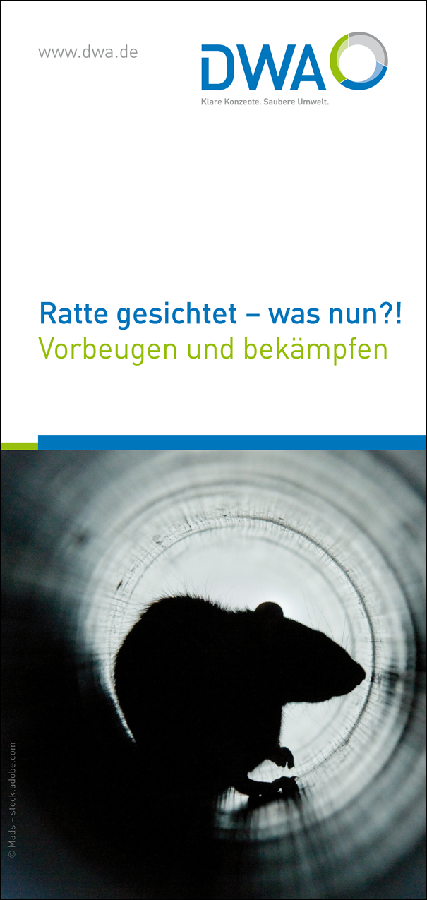 Ratte gesichtet - was nun?! - Vorbeugen und bekämpfen - Flyer, 2023, offen A4 Ratte gesichtet - was nun?! - Vorbeugen und bekämpfen - Flyer, 2023, offen A4