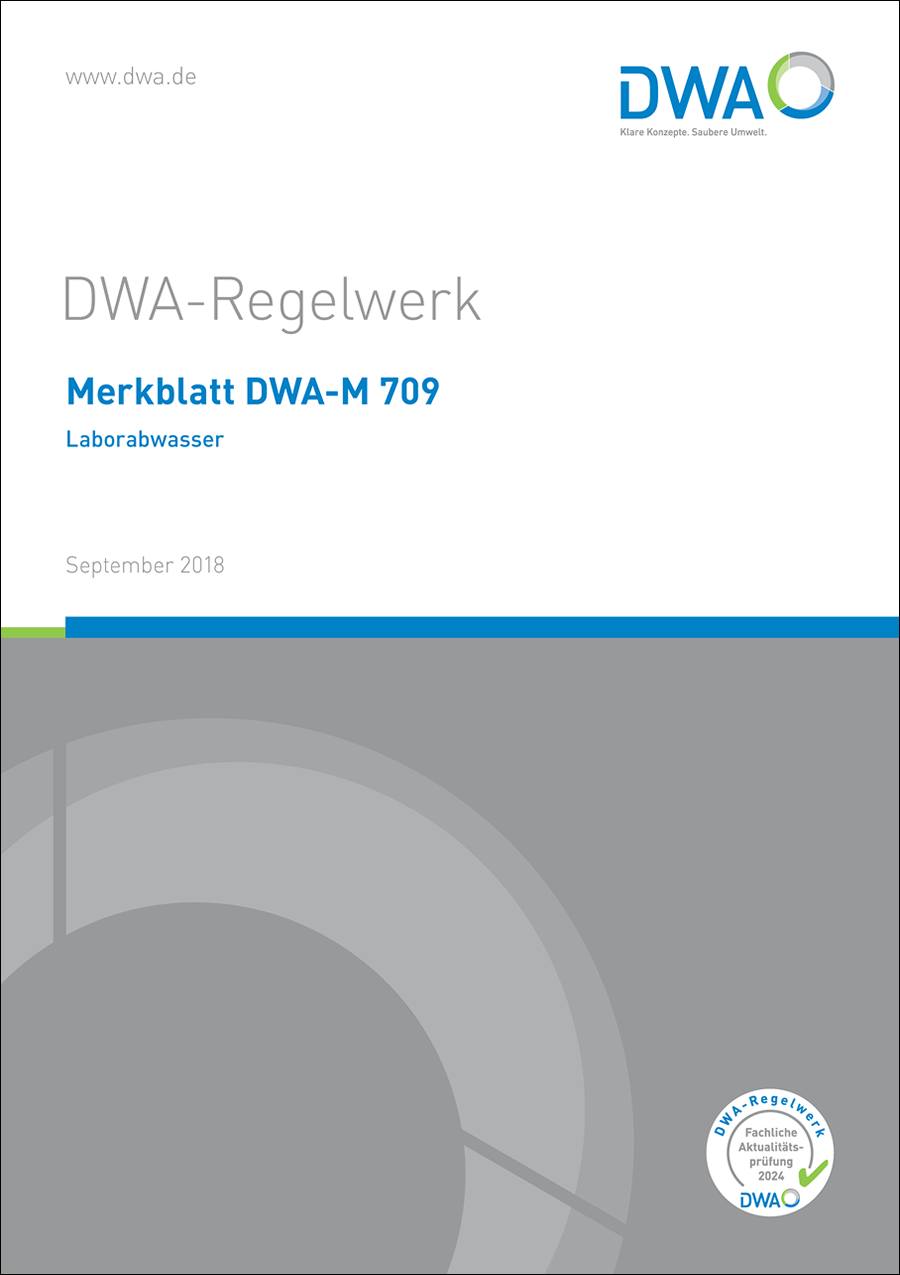 DWA-M 709 - Laborabwasser - September 2018