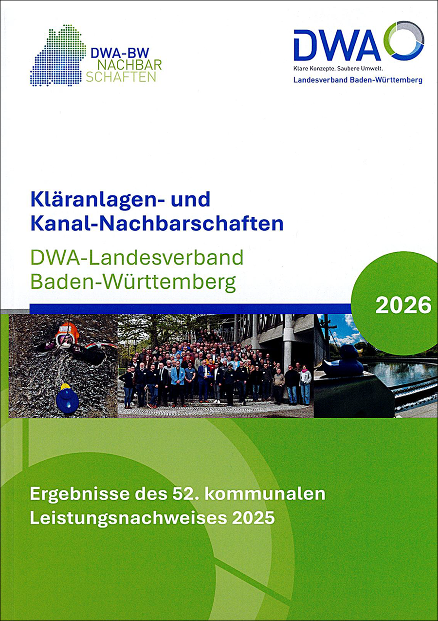 Kläranlagen- und Kanalnachbarschaften DWA-Landesverband Baden-Württemberg 2026